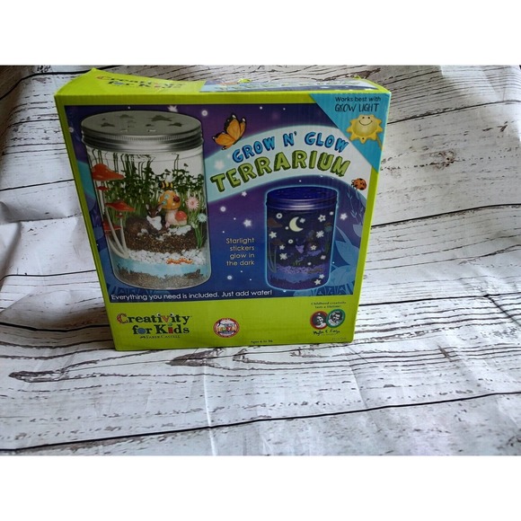 Creativity for Kids Grow 'n Glow Terrarium - Picture 1 of 4